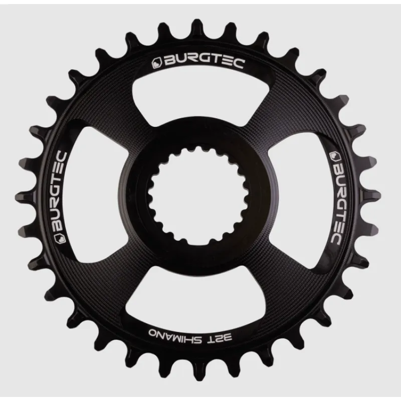 Cumpără acum Placă ovală BURGTEC Shimano Direct Mount Thick Thin Chainring ­ 30T ­ Burgtec Black